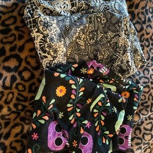 Two pair bundle lularoe tween leggings